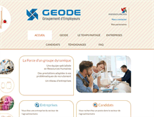 Tablet Screenshot of geode84.com